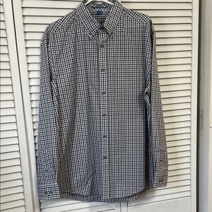 Port Authority Black and White Checkered Shirt NWOT, never worn